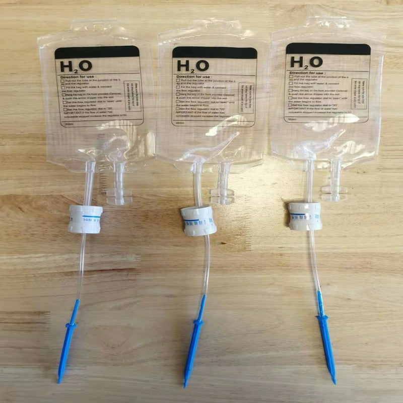 4Pcs 350ml Plant Watering Drip Irrigation Bags Adjustable Auto Watering Bag with 4 Hooks 4Pcs 350ml Plant Watering Drip Irrigation Bags Adjustable Auto Watering Bag with 4 Hooks